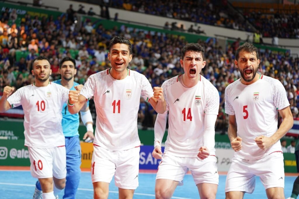 قهرمانی ایران در فوتسال آسیا
