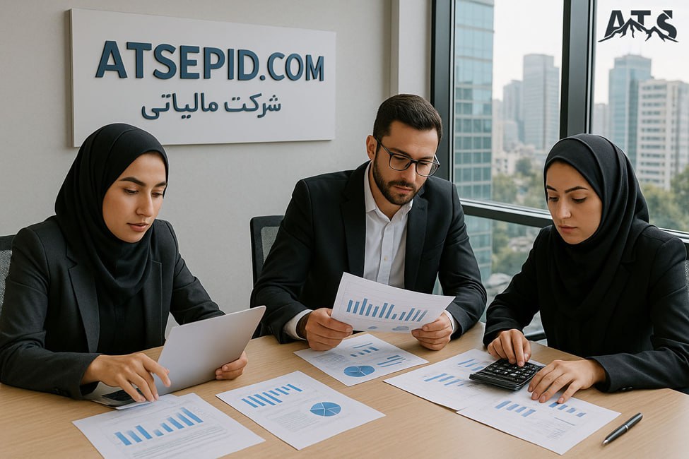 همکاری تیم حسابداری برای اجرای برنامه مالیاتی دقیق
