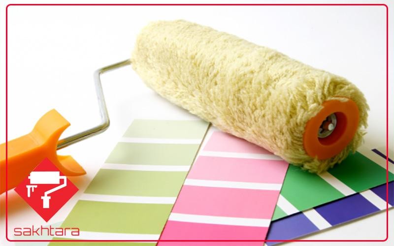 غلطک رنگ بهتر است یا قلمو 2 انواع غلطک رنگ