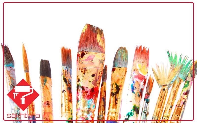 غلطک رنگ بهتر است یا قلمو 4 مزایا و معایب قلمو