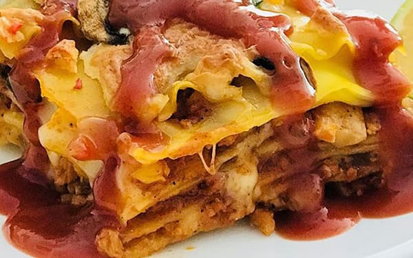 طرز تهیه لازانیا ایتالیایی رستورانی با طعمی بینظیر 1 لازانیا